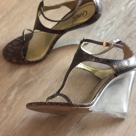 Carlos, Brazil acrylic sandal, 7.5 - Picture 2 of 8